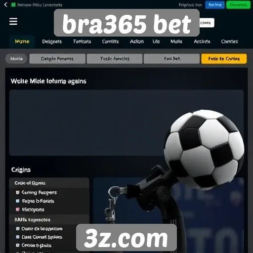 Análise das funcionalidades do site bra365 bet
